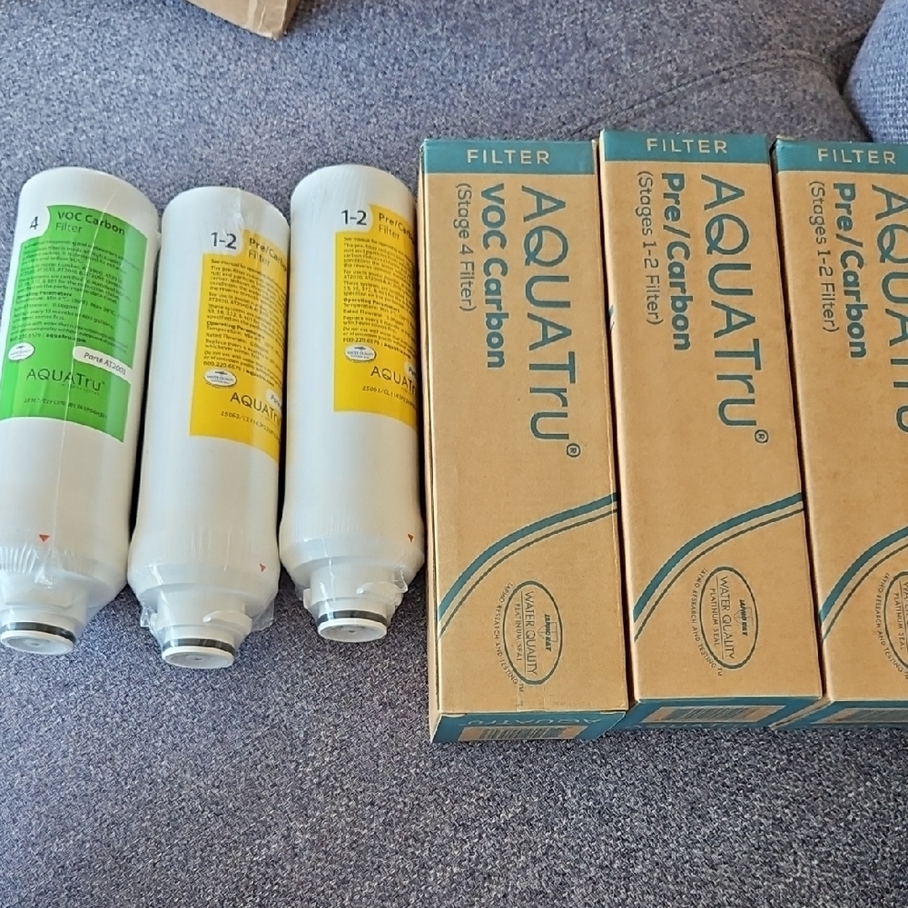 AquaTru Water Filter Set